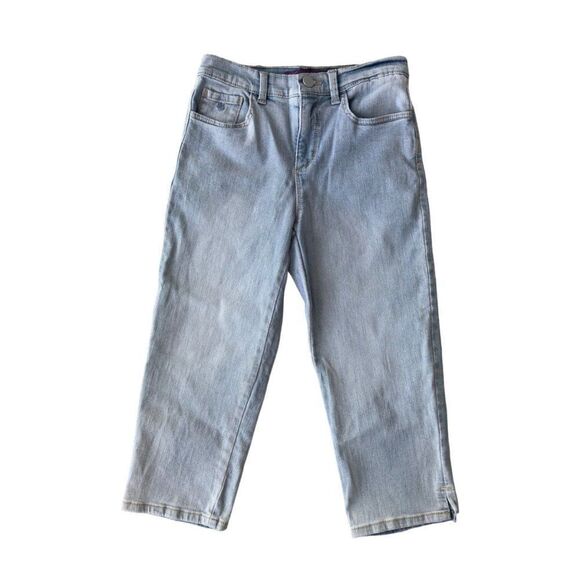 Gloria Vanderbilt Amanda Capris Denim Light Wash DGVB4957 Women's 4 - Picture 1 of 11